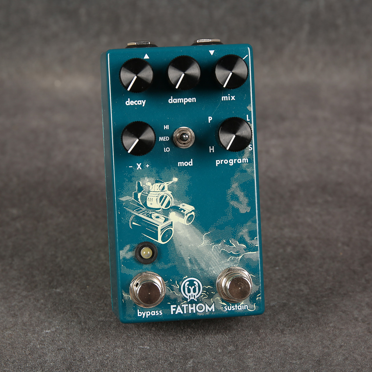 Fathom Reverb Schematic Walrus Audio Fathom Reverb 2nd Hand | Rich Tone Music