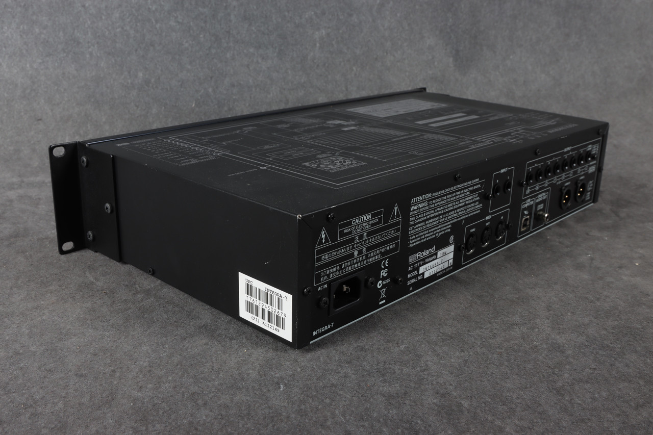 Roland Rackmount Module Roland Integra-7 Rack Mount Sound Module 2nd Hand | Rich Tone Music