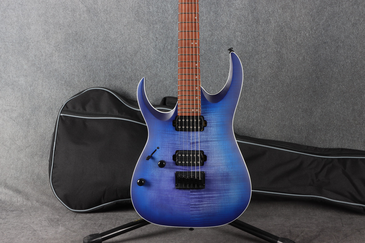 Ibanez RGA42FML Lefty Dimarzio Super Distrtion Blue Sunburst 2nd