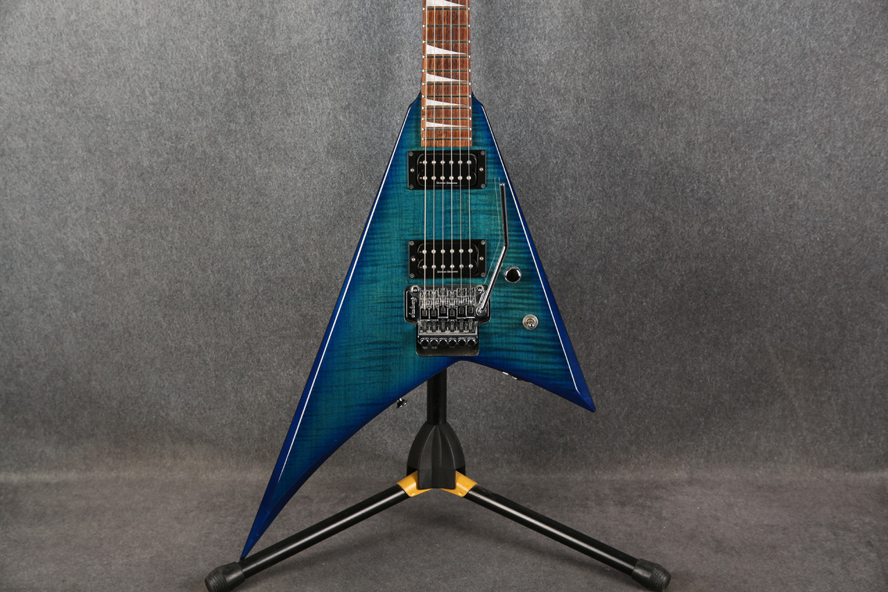 Jackson X Series RX10D Rhoads Transparent Blue 2nd Hand | Rich