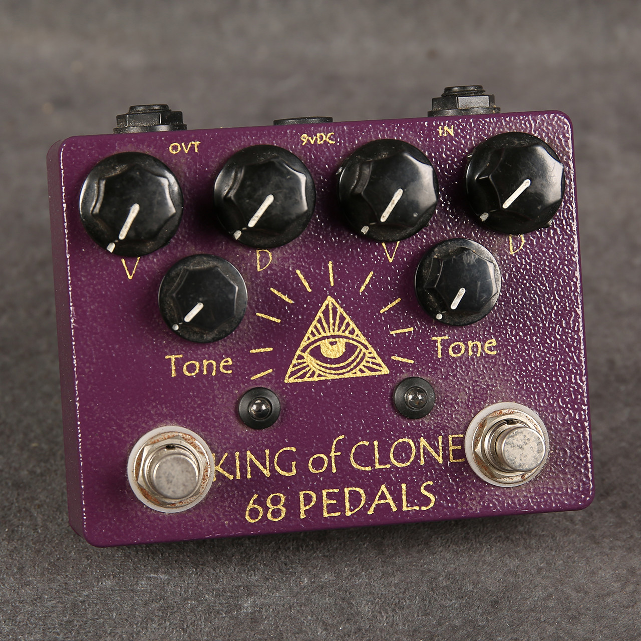 68 Pedals King of Clone Dual Overdrive Pedal 2nd Hand | Rich Tone