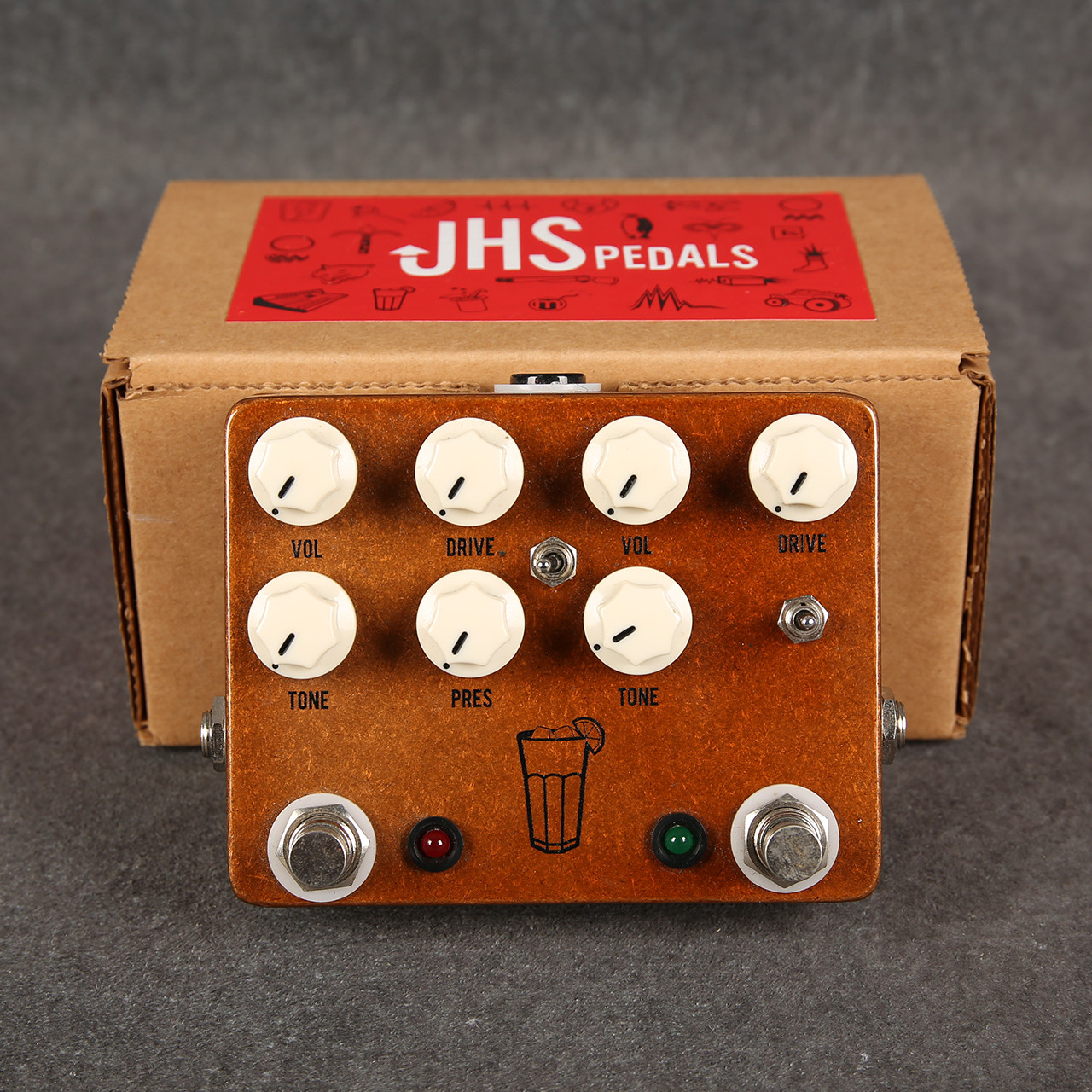 JHS Sweet Tea V2 Dual Overdrive Pedal 2nd Hand | Rich Tone Music