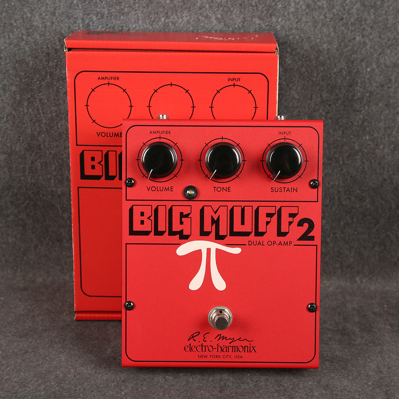 EHX by JHS BIG MUFF 2 Fuzz Pedal 2nd Hand | Rich Tone Music