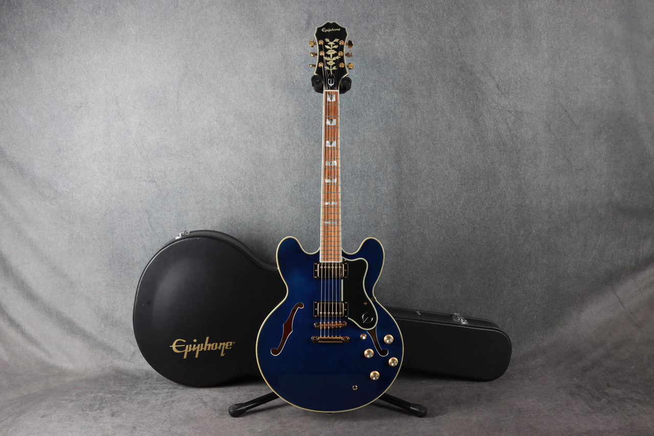 Epiphone Sheraton II Pro Midnight Sapphire 2nd Hand | Rich Tone Music