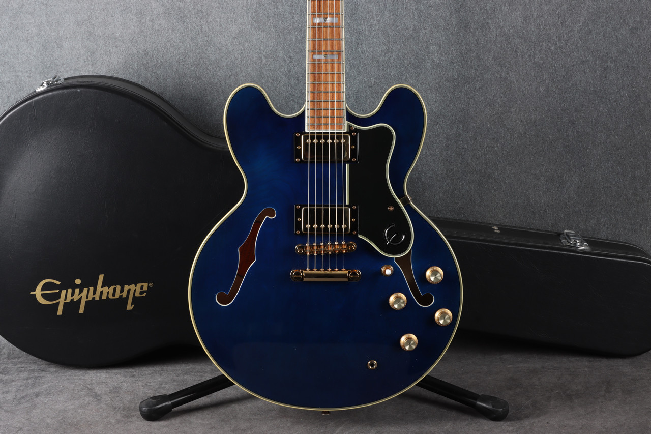 Epiphone Sheraton II Pro Midnight Sapphire 2nd Hand | Rich Tone Music