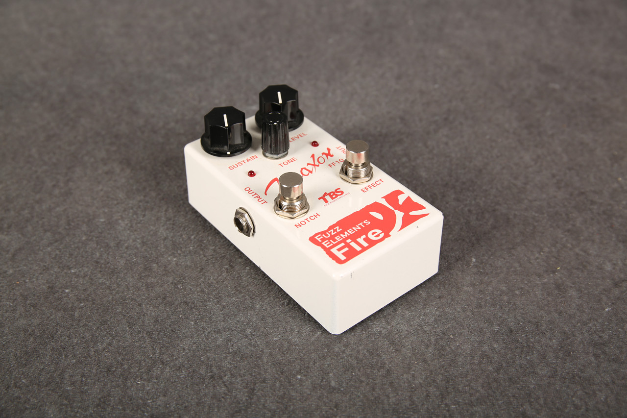 Maxon FF10 Fuzz Elements Fire Fuzz Effect Pedal 2nd Hand | Rich