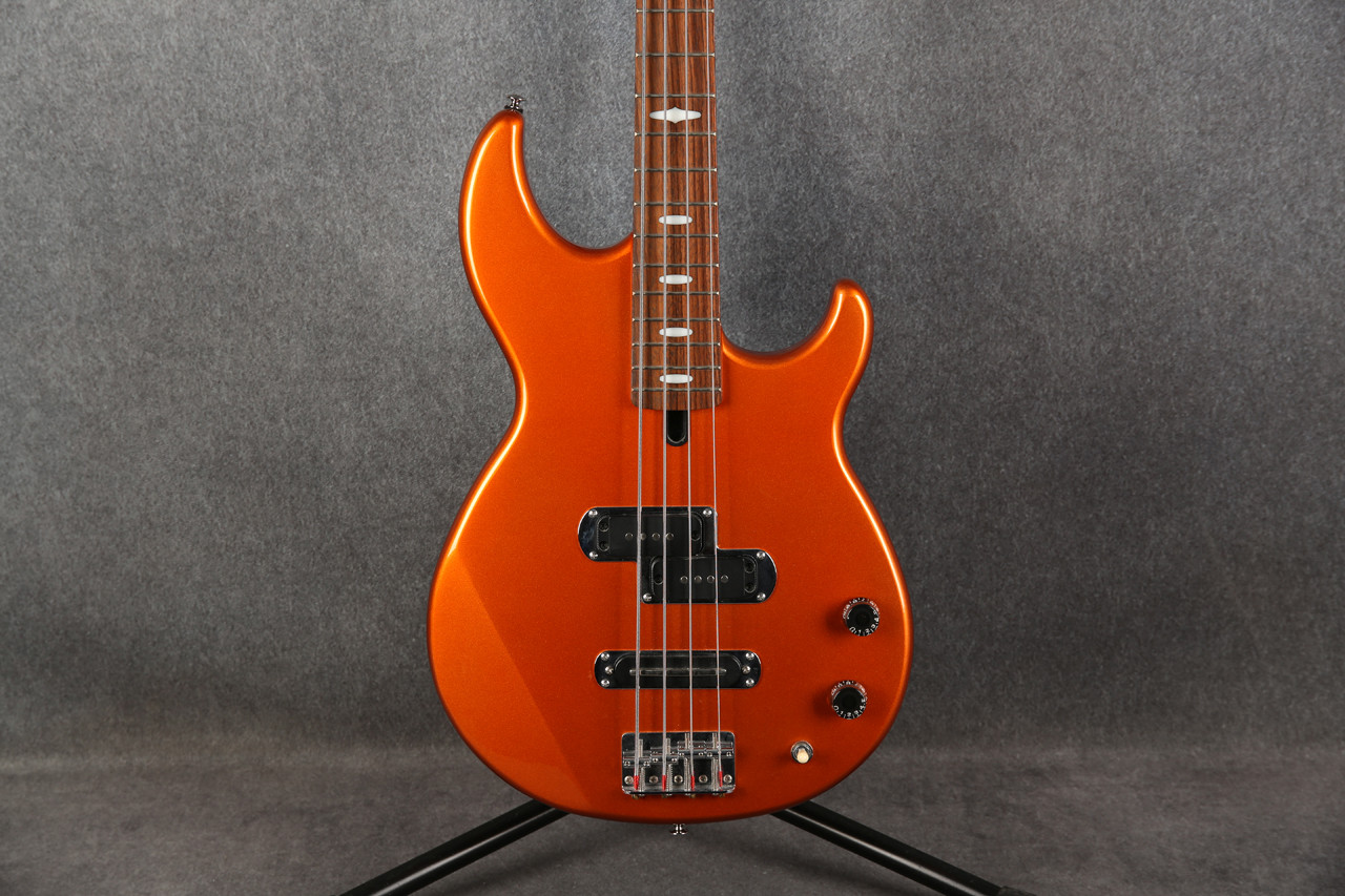 ベース YAMAHA BB414 Yamaha BB414 4 String Bass Metallic Orange 2nd Hand | Rich Tone Music