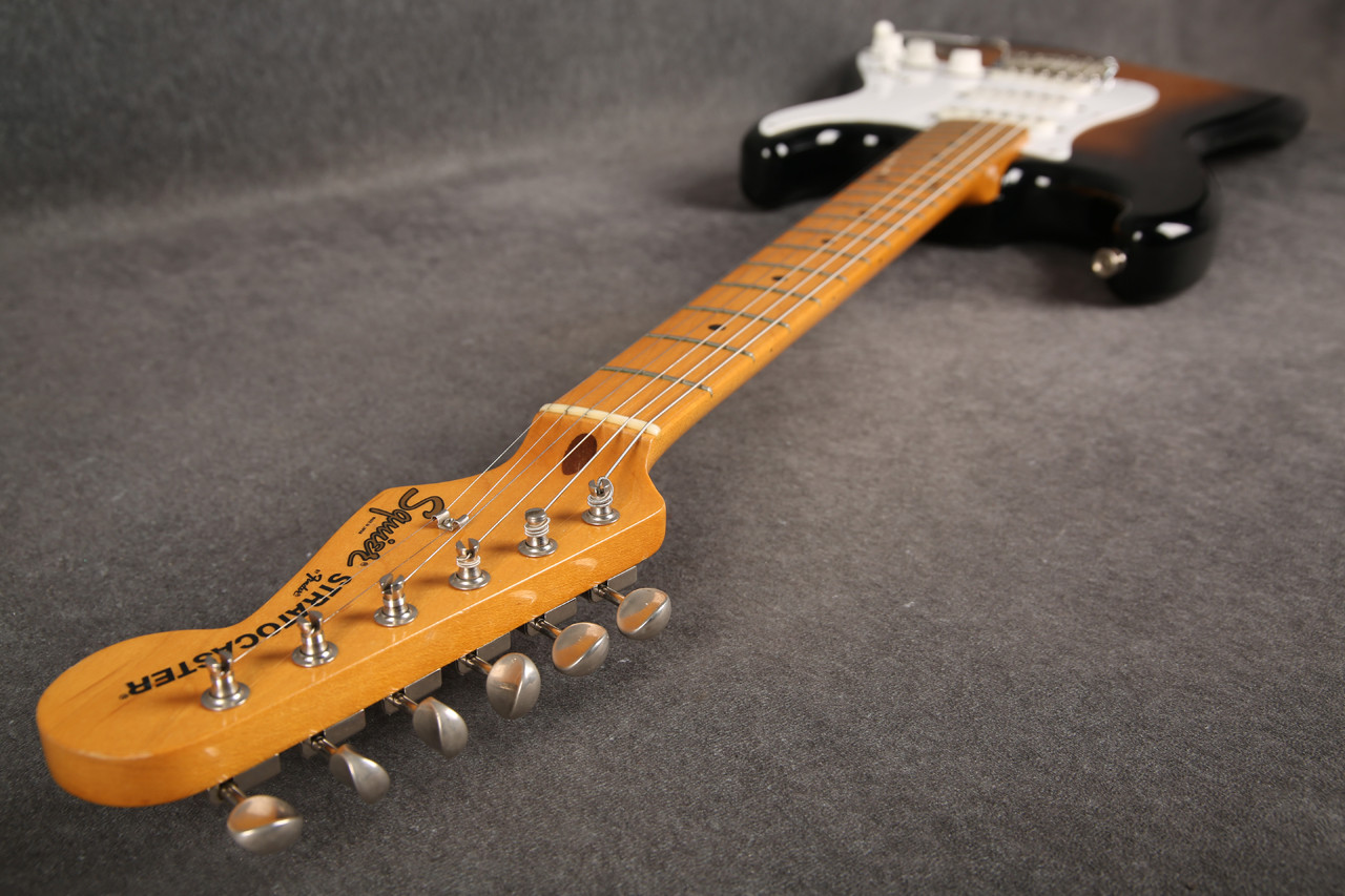 Squier JV Series Stratocaster Made in japan -1983 2 Tone Sunburst