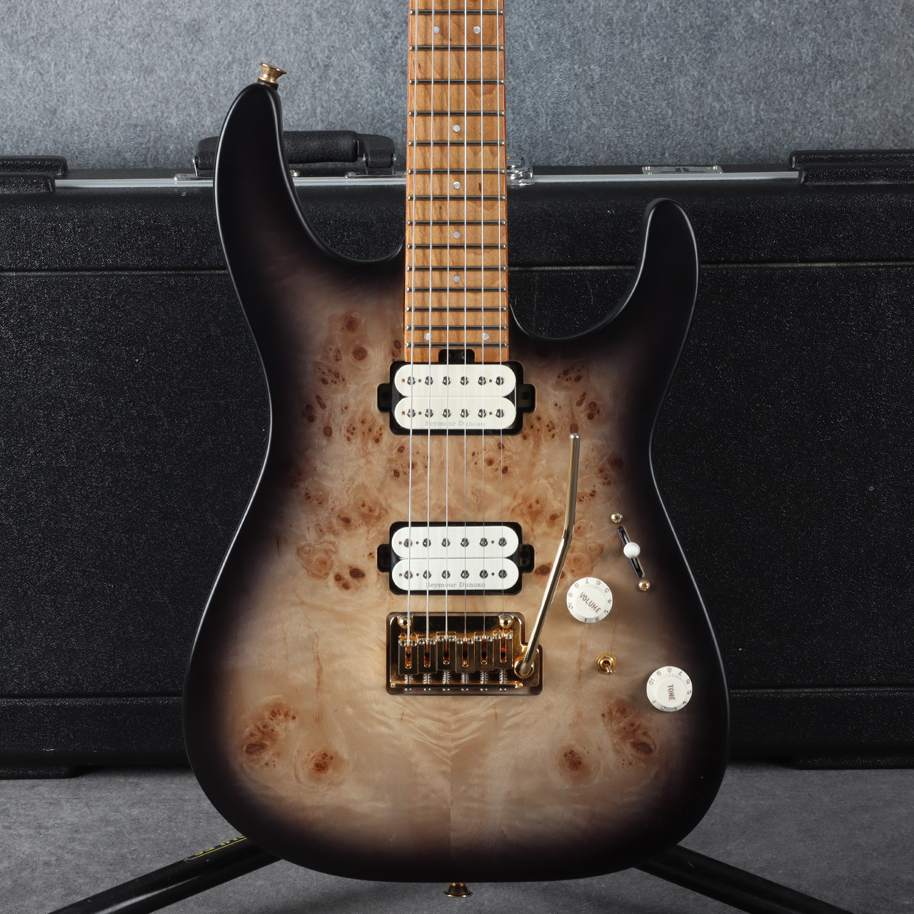 Charvel Pro-Mod DK24 HH 2PT CM Poplar Burl 2nd Hand | Rich Tone Music