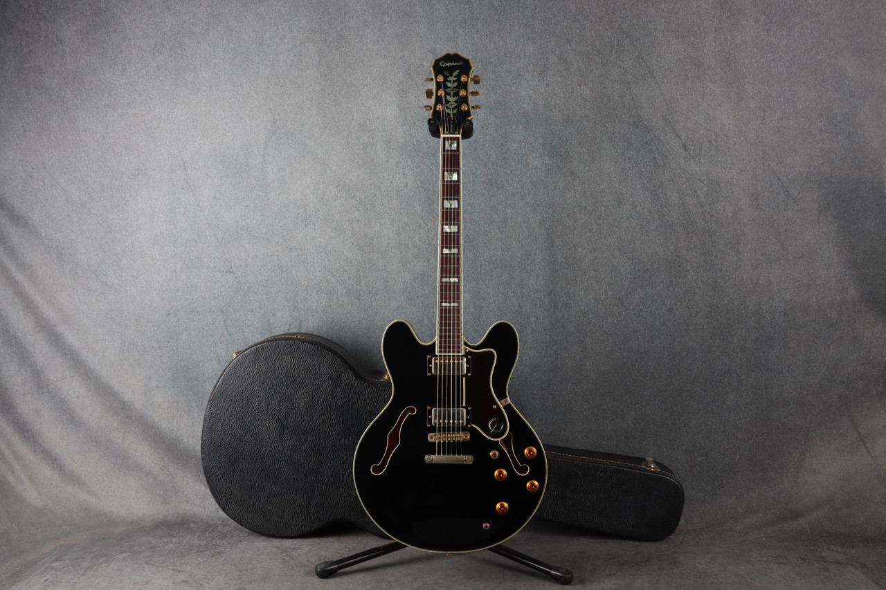 Epiphone Sheraton Ebony 2nd Hand | Rich Tone Music