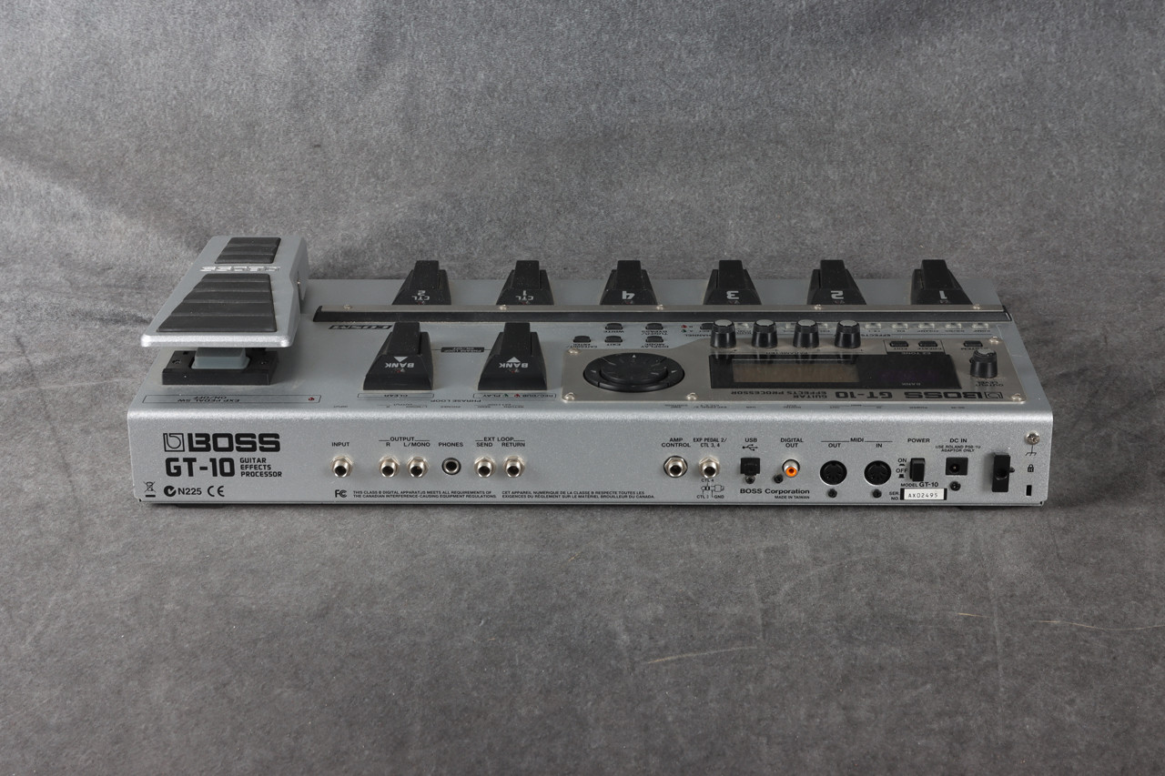Boss GT-10 Guitar Effects Processor Pedal 2nd Hand | Rich Tone Music