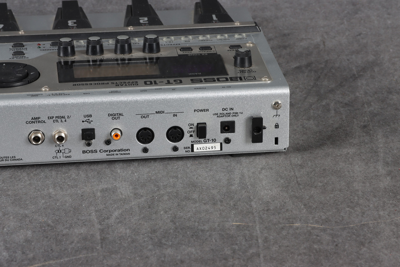 Boss GT-10 Guitar Effects Processor Pedal 2nd Hand | Rich Tone Music