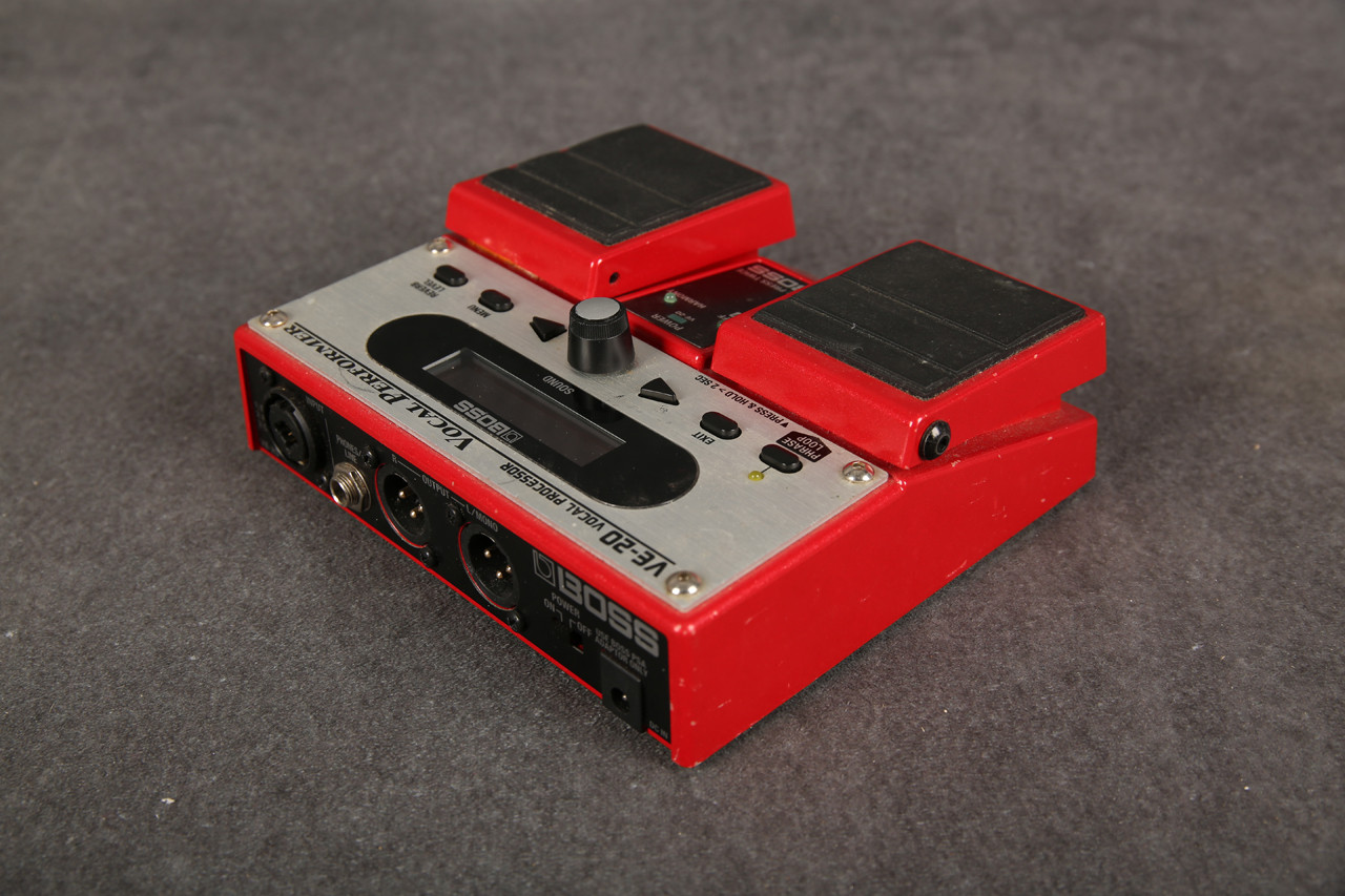 Ve20 Boss VE-20 Vocal Performer Vocal Effects Pedal 2nd Hand | Rich Tone Music