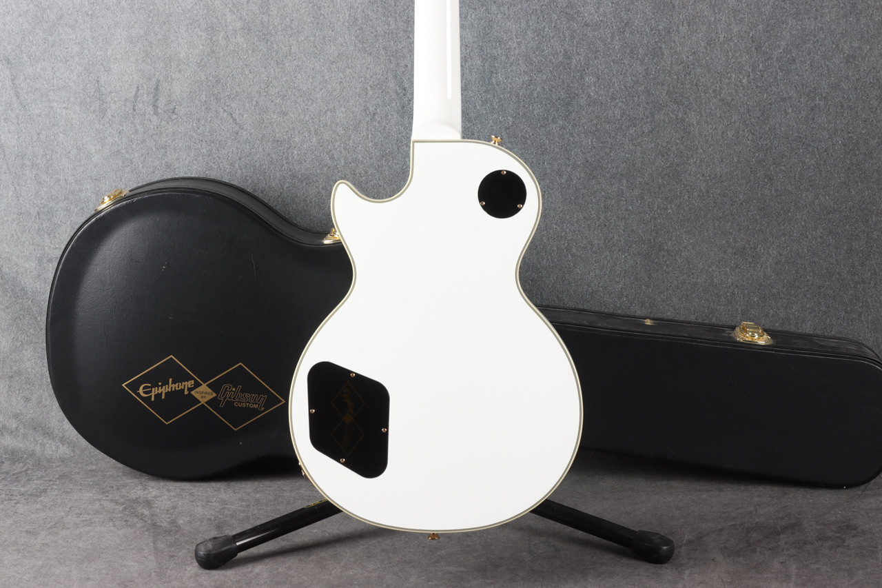 Epiphone IBG Les Paul Custom EMG 81/85 Pickups Alpine White 2nd