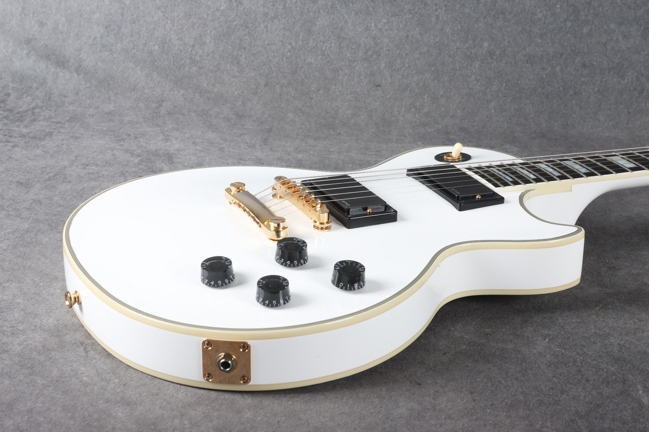 Epiphone IBG Les Paul Custom EMG 81/85 Pickups Alpine White 2nd