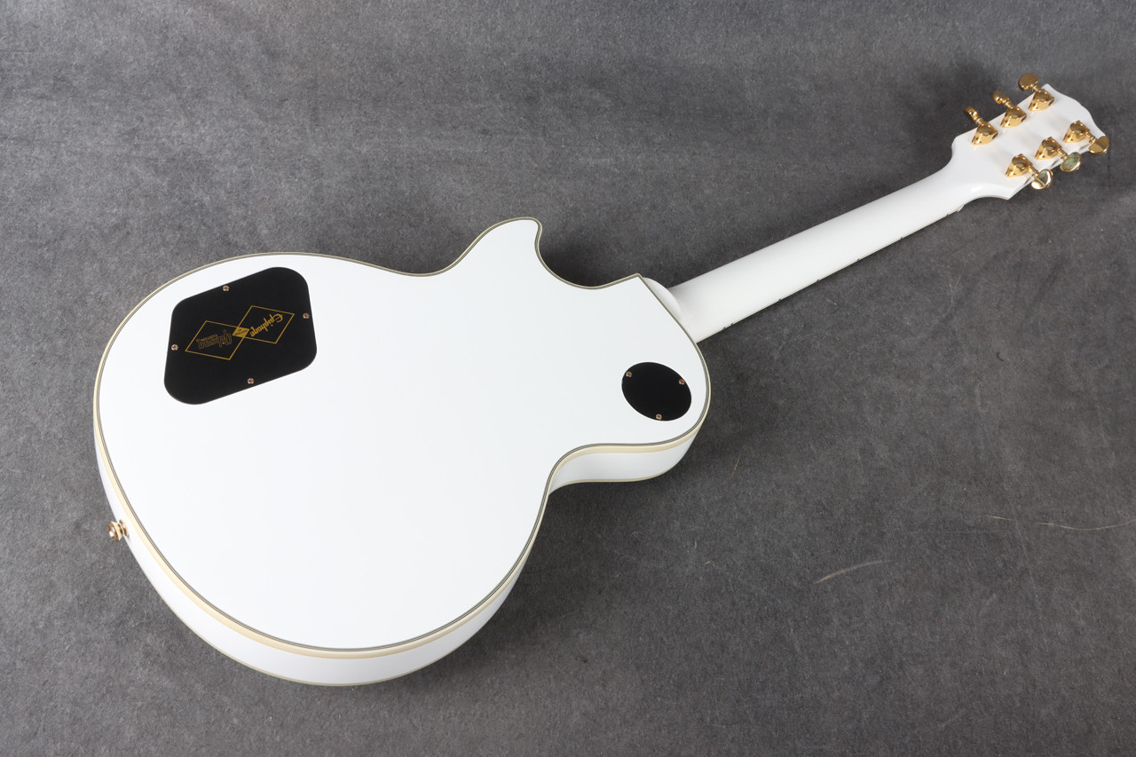 Epiphone IBG Les Paul Custom EMG 81/85 Pickups Alpine White 2nd