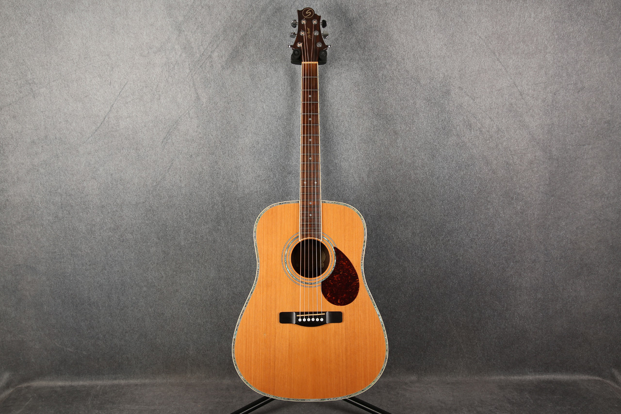Samick Greg Bennett D-8 Dreadnought Acoustic Natural 2nd Hand