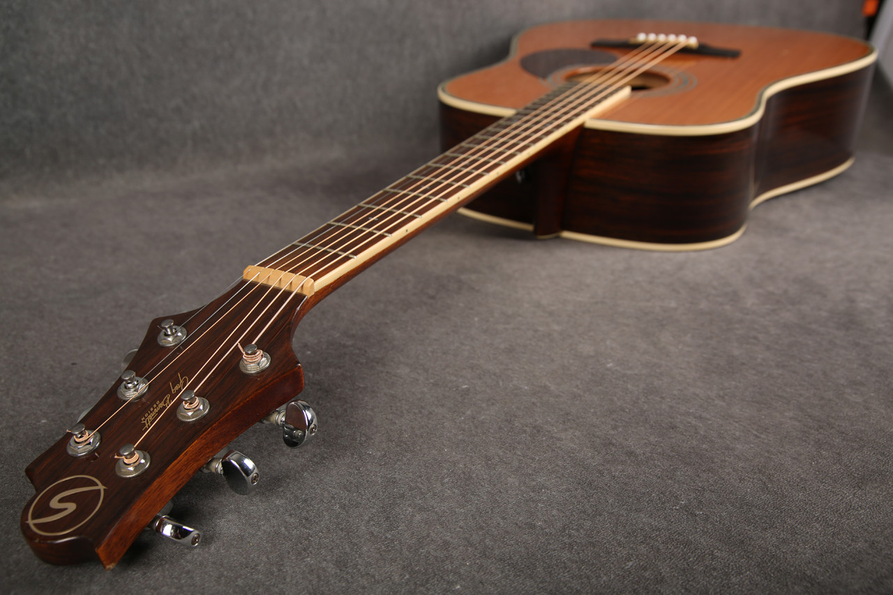 Samick Greg Bennett D-8 Dreadnought Acoustic Natural 2nd Hand