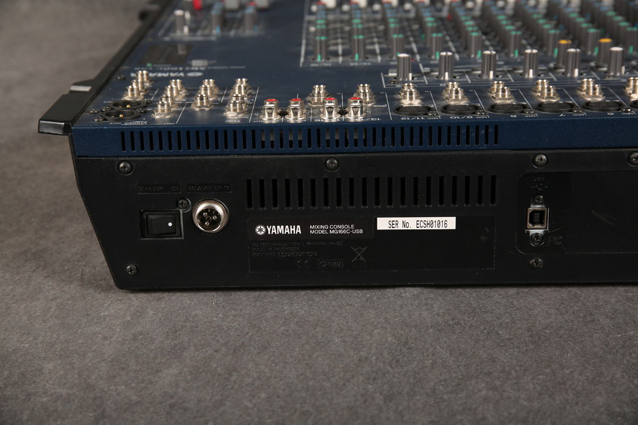 Yamaha MG166C-USB Analogue Mixer 2nd Hand | Rich Tone Music