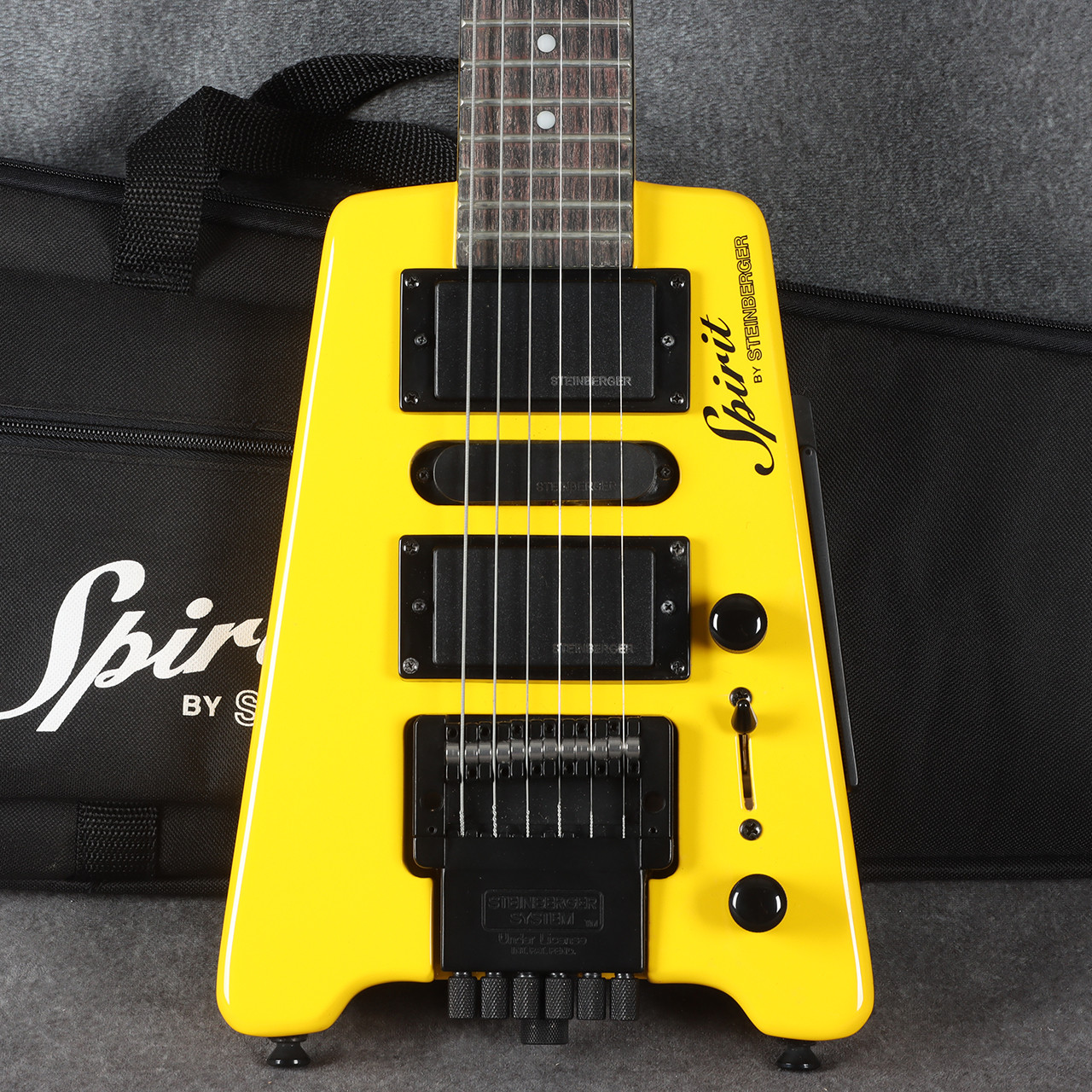 STEINBERGER Spirit GT-PRO ストリングアダプター付 Steinberger Spirit GT-Pro Standard (WH) + ストリング アダプター