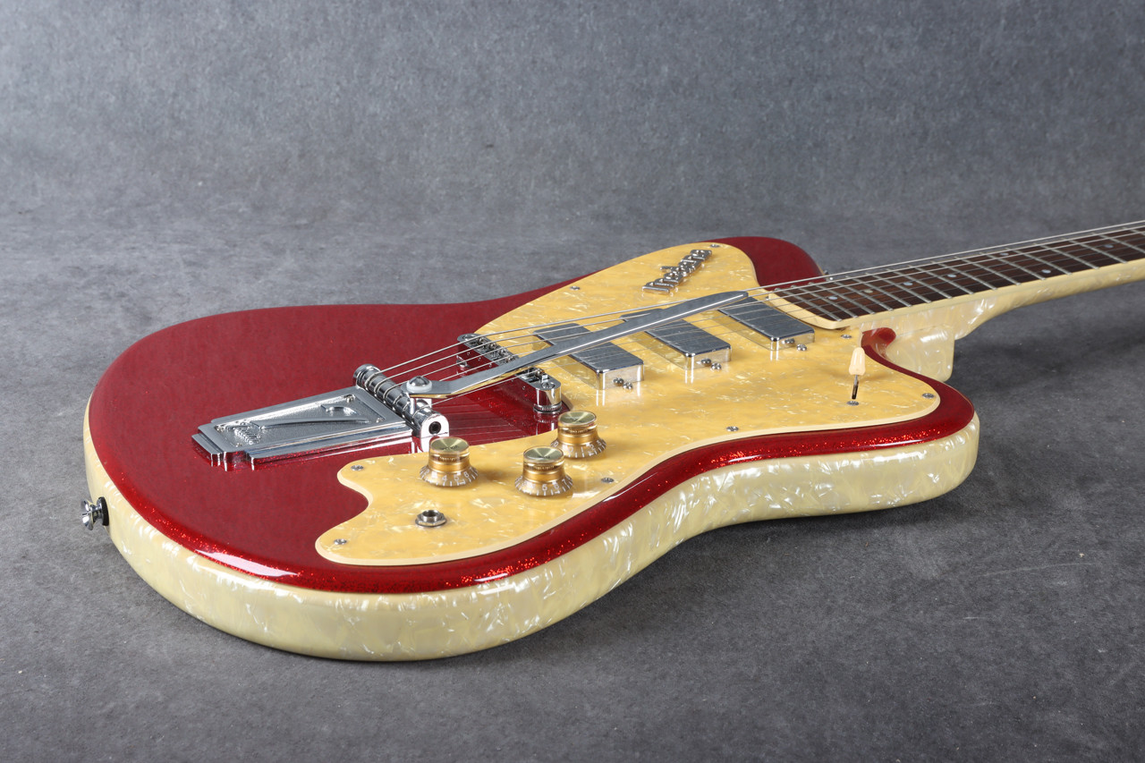 Italia Modena Classic Red 2nd Hand | Rich Tone Music