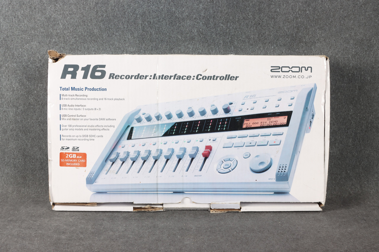 Zoom R16 Recorder Interface Controller 2nd Hand | Rich Tone Music