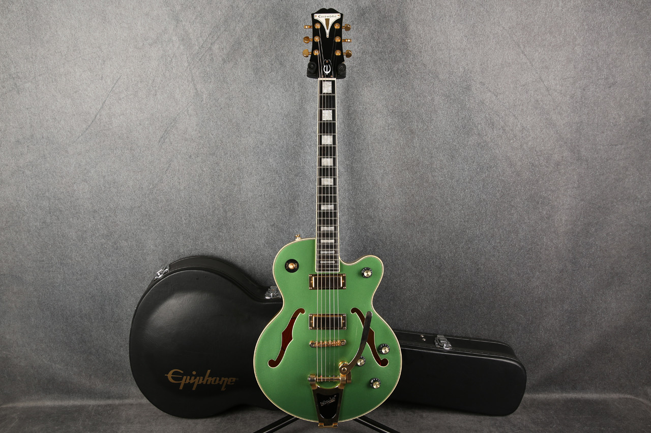 Epiphone Uptown Kat ES Emerald Green Metallic 2nd Hand | Rich Tone