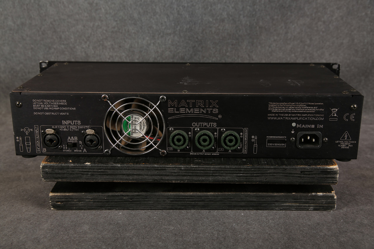 Matrix GT1000FX-2U Power Amplifier 2nd Hand | Rich Tone Music