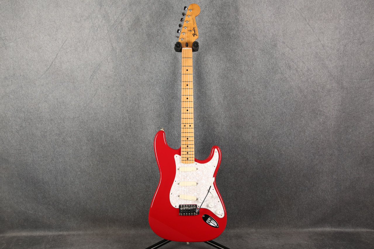 Fender Mexican Standard Stratocaster EMG Pickups Dakota Red 2nd