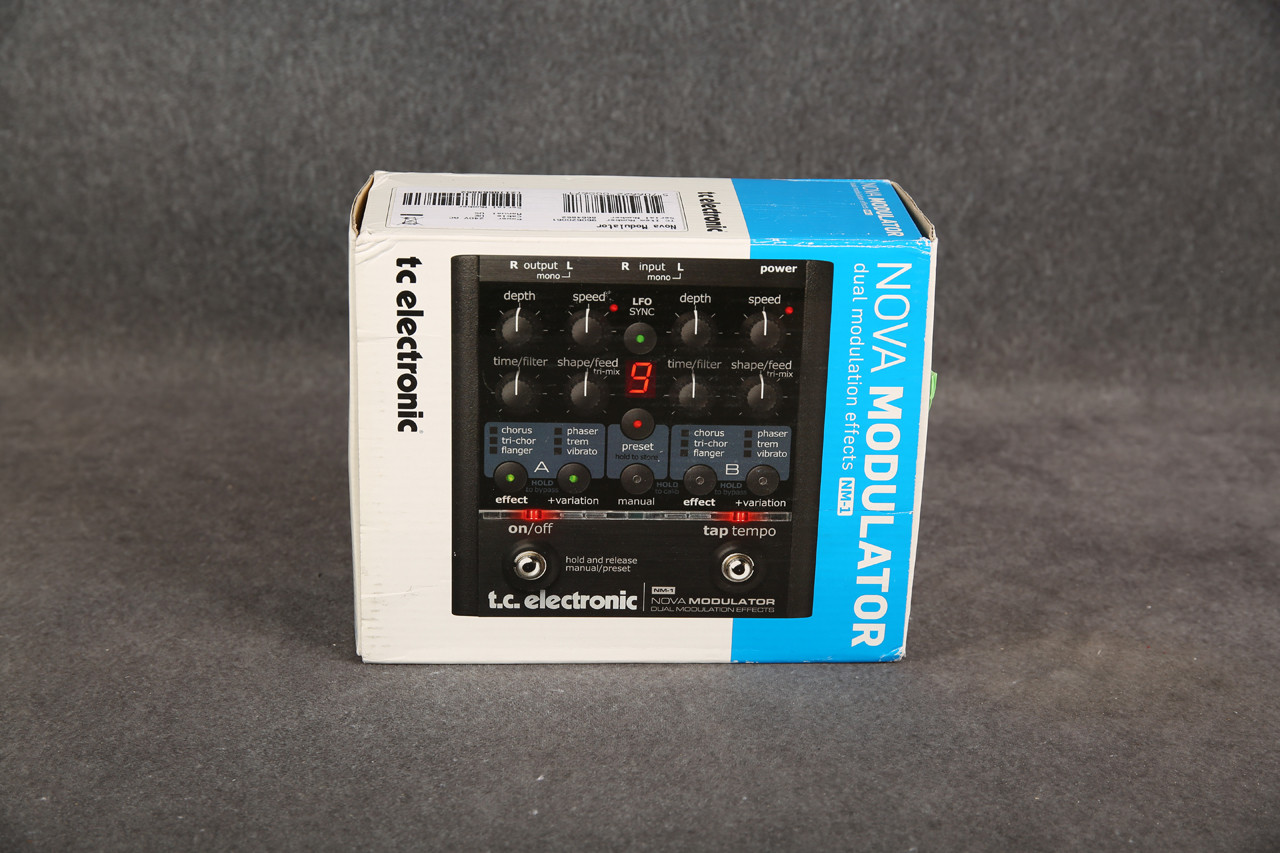 楽器・機材 t.c. electronic NM-1 NOVA MODULATOR