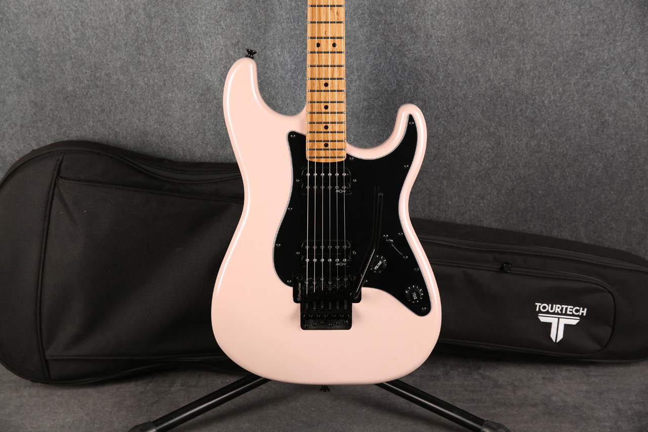 Squier Contemporary Stratocaster HH FR Roasted Shell Pink Pearl