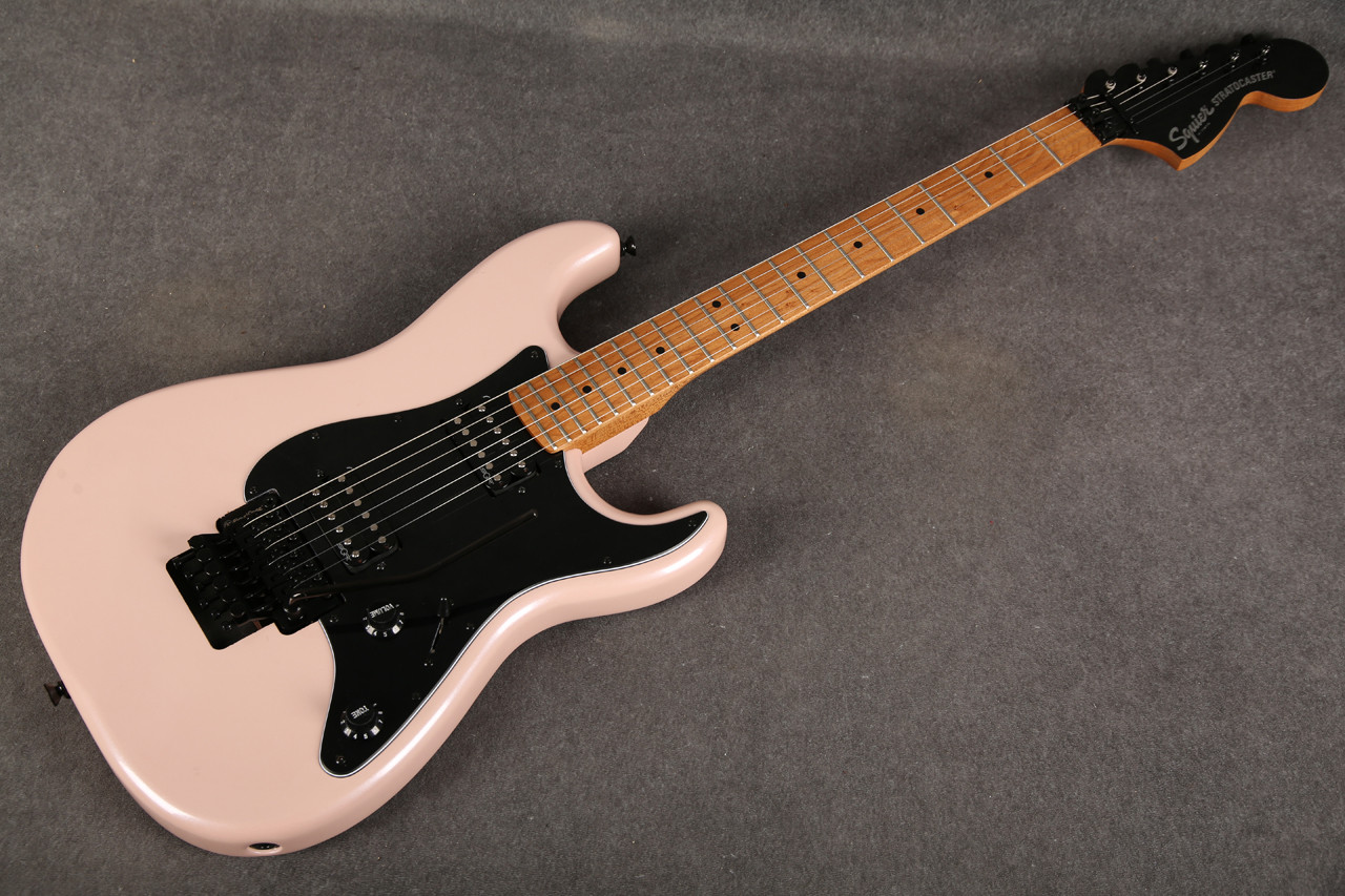 Squier Contemporary Stratocaster HH FR Roasted Shell Pink Pearl
