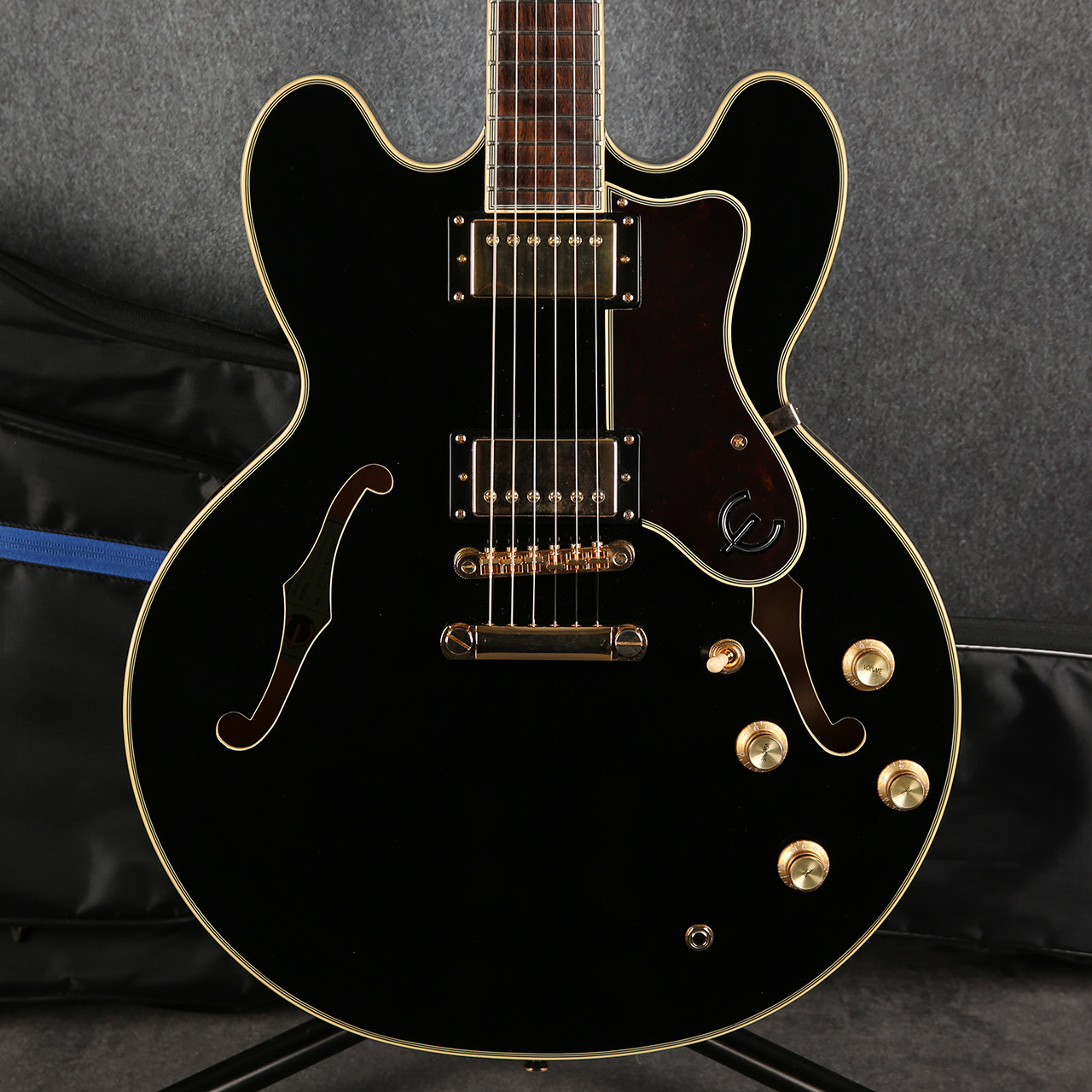 Epiphone Sheraton II Pro Guitar Ebony 2nd Hand | Rich Tone Music
