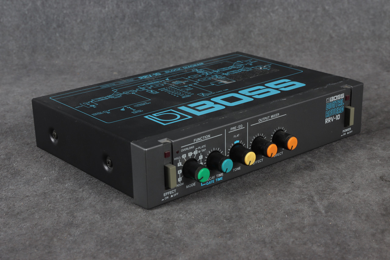 Boss RRV-10 Digital Reverb Mini Rackmount Unit 2nd Hand | Rich Tone Music