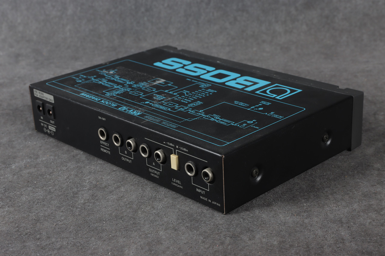Boss RRV-10 Digital Reverb Mini Rackmount Unit 2nd Hand | Rich Tone Music