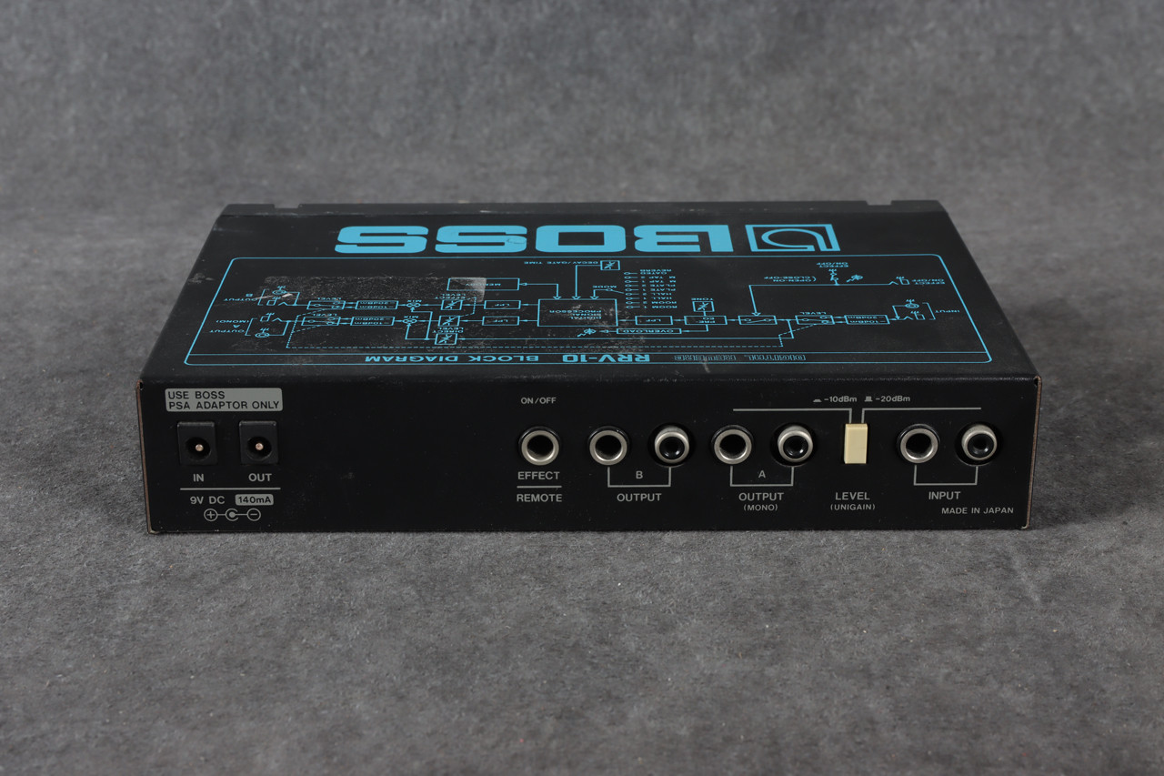 Boss RRV-10 Digital Reverb Mini Rackmount Unit 2nd Hand | Rich Tone Music