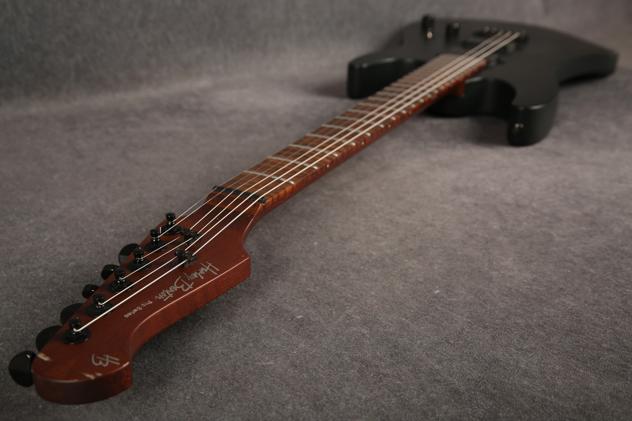 Harley Benton Pro Series Fusion-III EMG HT Roasted SBK Matte Black