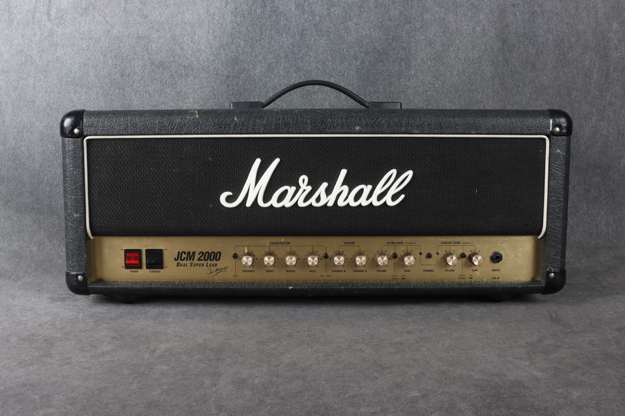 Marshall JCM2000 DSL50 Amp Head Footswitch 2nd Hand | Rich Tone Music