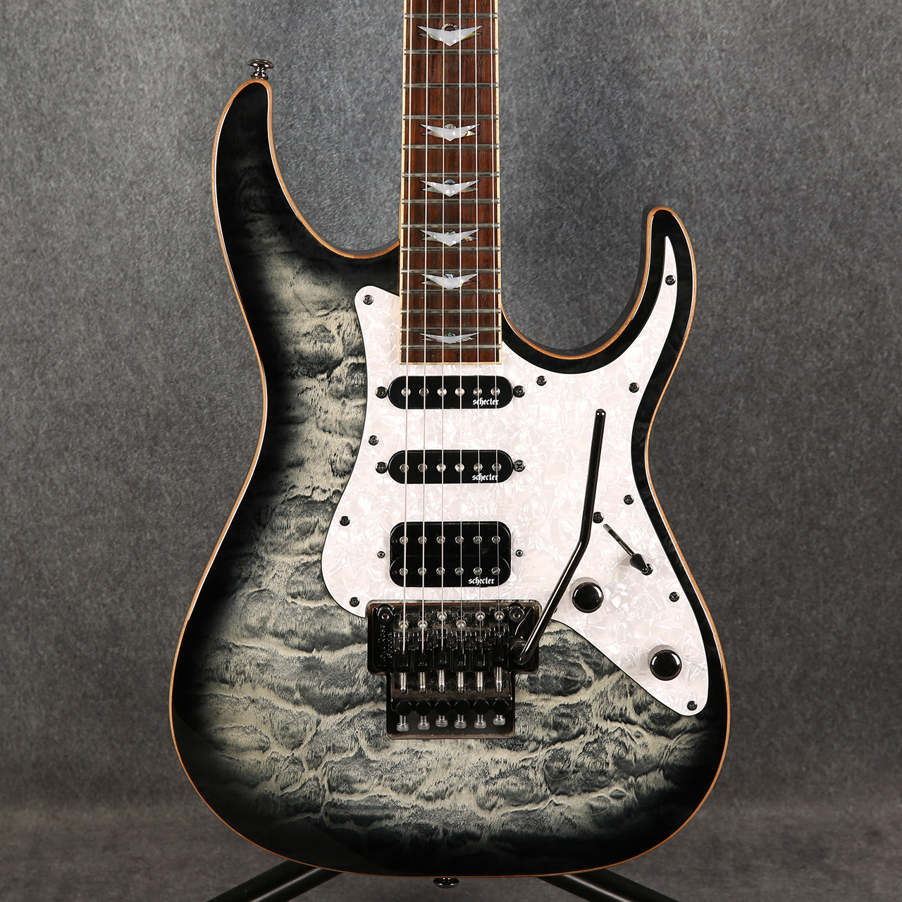 Schecter Banshee-6 FR Extreme Charcoal Burst 2nd Hand | Rich Tone