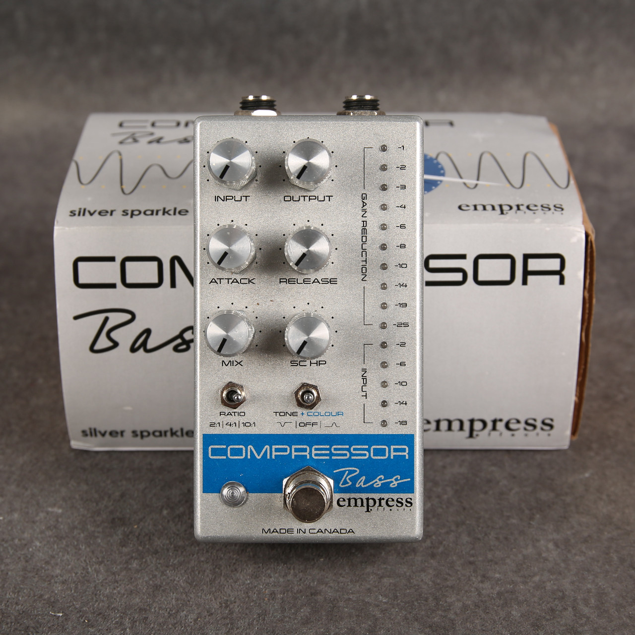 Empress Compressor MKII Silver Sparkle 2nd Hand | Rich Tone Music