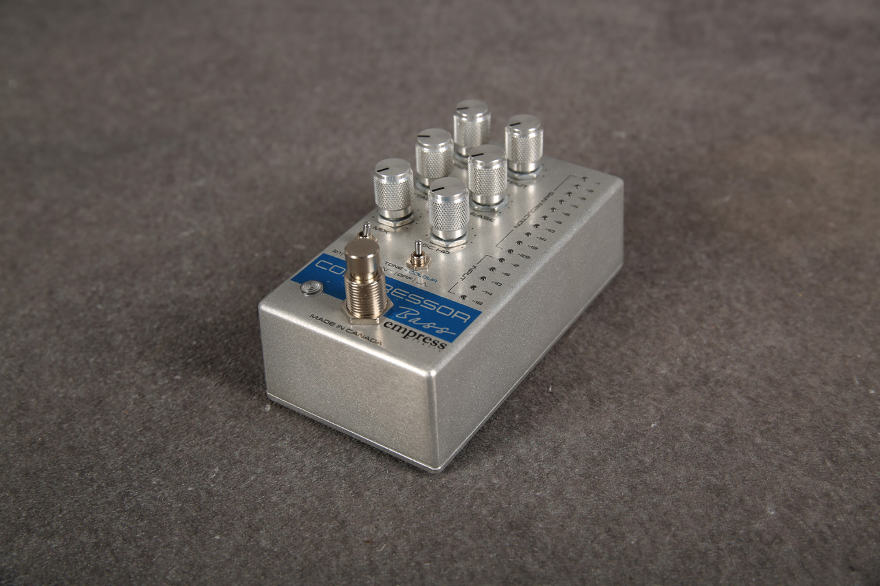 Empress Compressor MKII Silver Sparkle 2nd Hand | Rich Tone Music