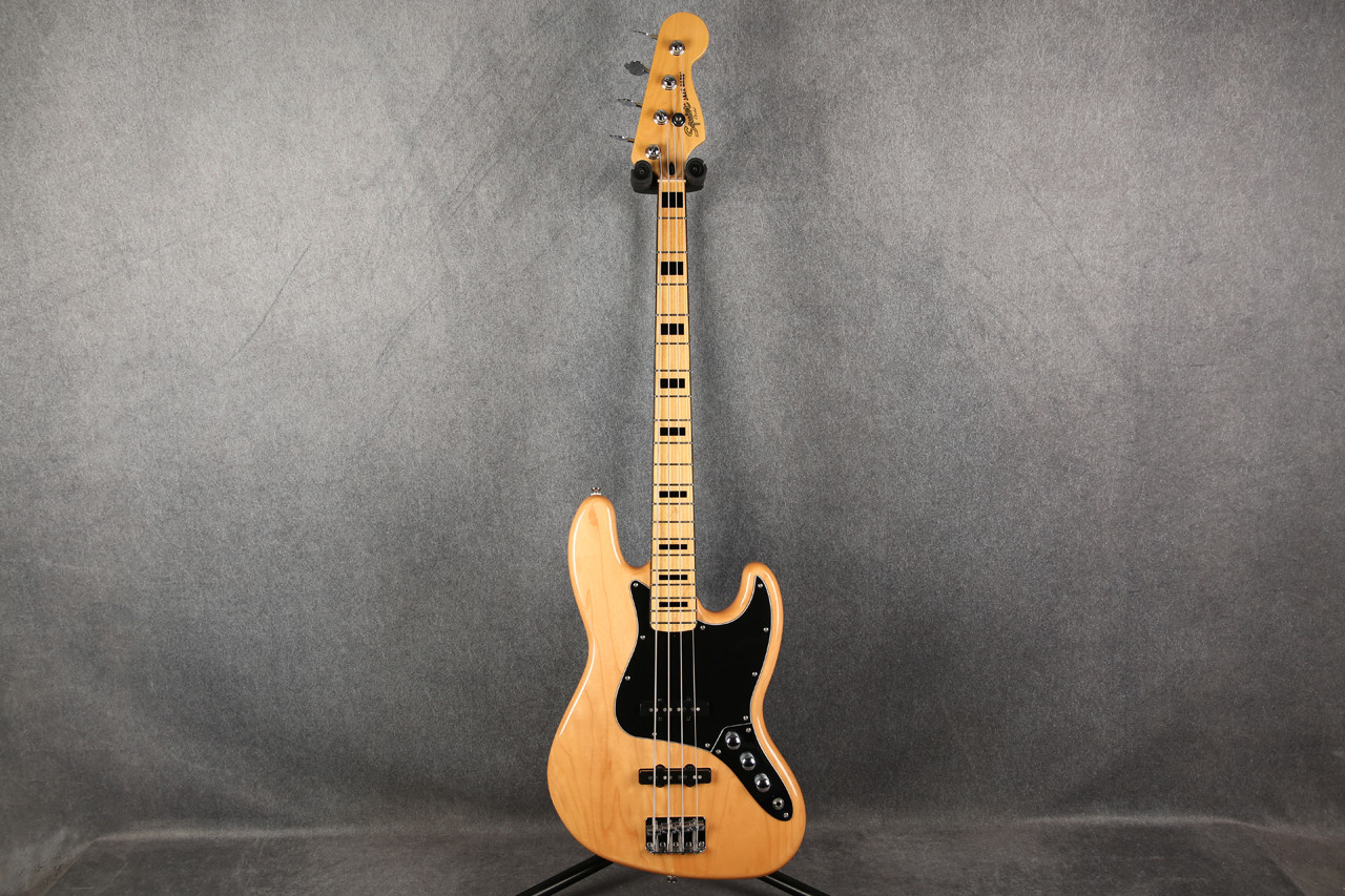 Squier Vintage Modified 70s Jazz Bass Natural 2nd Hand | Rich Tone