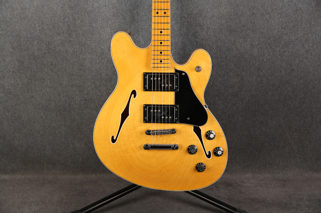 【お譲り先決定】Fender StarCaster Natural Fender Limited Edition Modern Player Starcaster Natural 2nd Hand