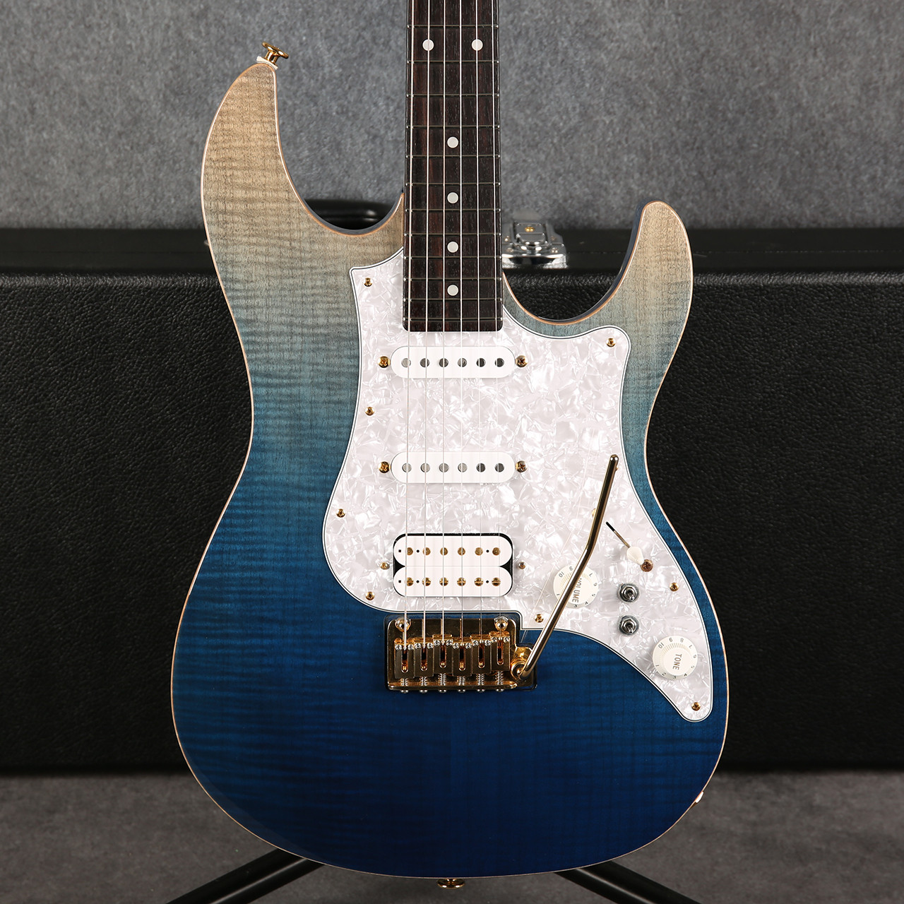 楽器 FGN EOS-FM-R Odyssey EXPERT OS FGN Expert Odyssey EOSFMR-NBG Navy Blue Graduation 2nd Hand | Rich