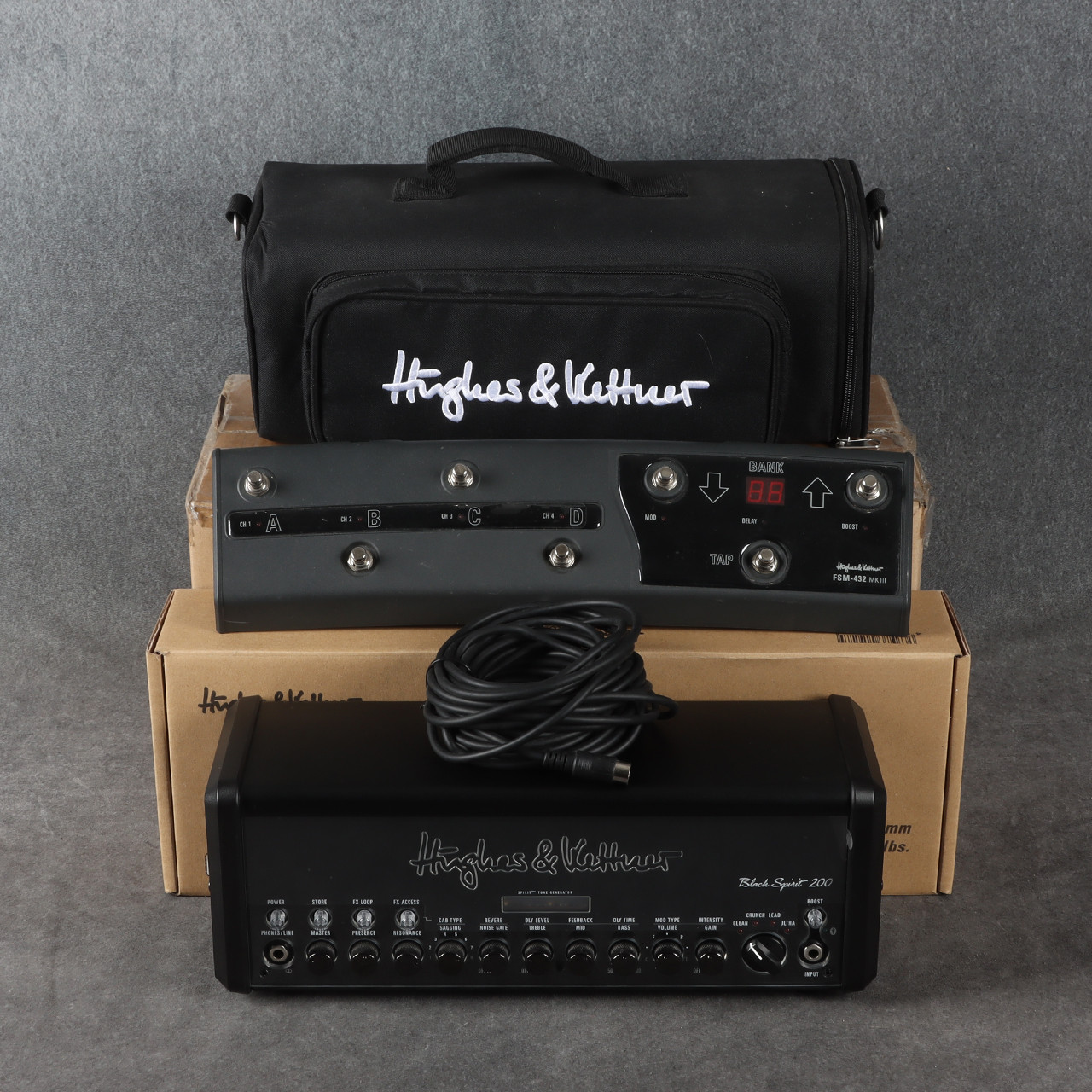 Hughes Kettner & FSM-432 MK - Footswitch | MKIII MIDI IV FSM 0