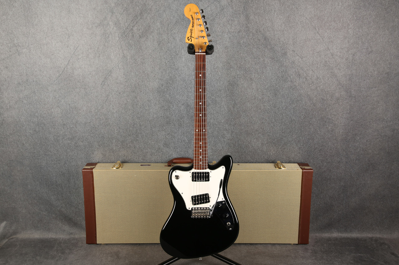 Squier Vista Series Super-Sonic Crafted in Japan Black 2nd Hand