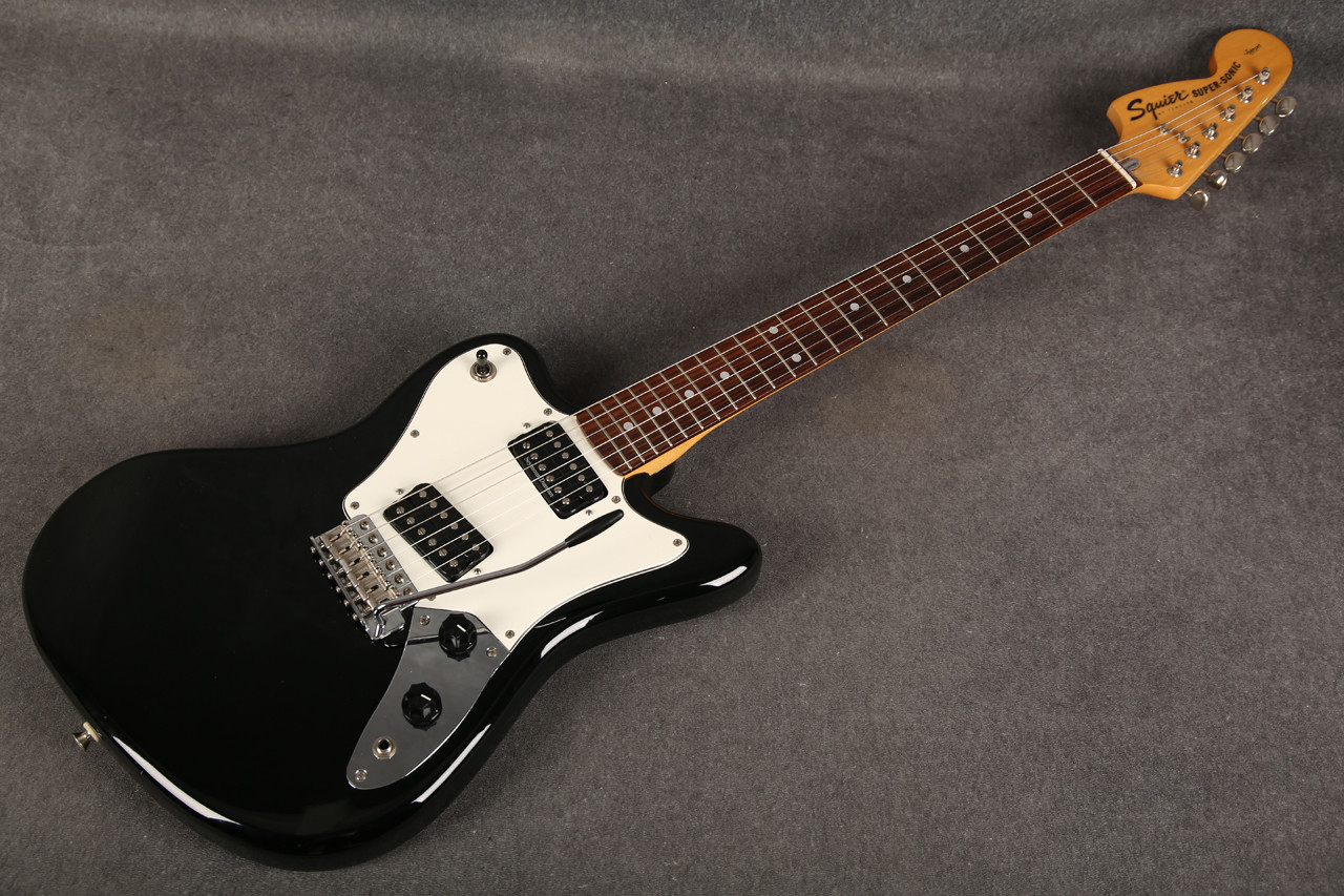 Squier Vista Series Super-Sonic Crafted in Japan Black 2nd Hand
