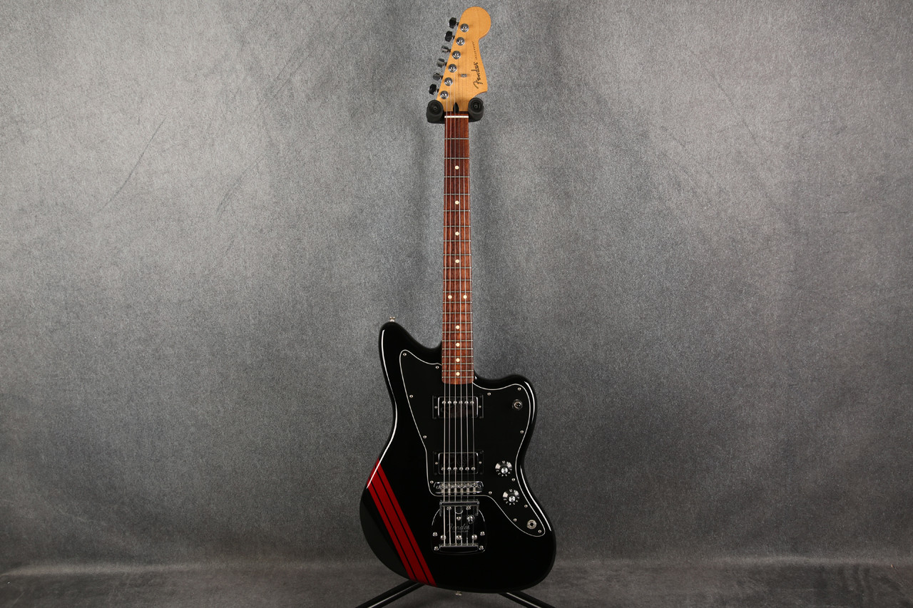 Fender Special Edition Blacktop Jazzmaster HH Stripe Black 2nd