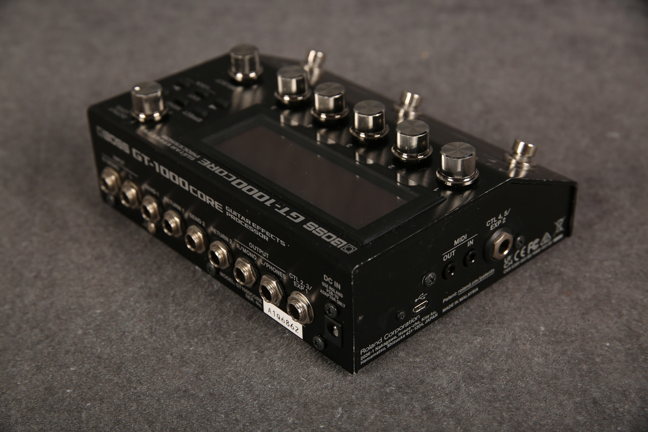 Boss GT-1000CORE Guitar Effects Processor 2nd Hand | Rich Tone Music