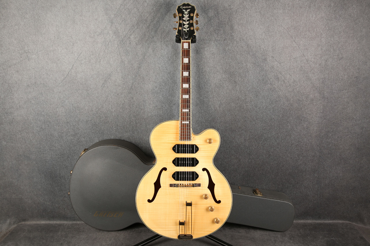 ギター Epiphone Zephyr Blues Deluxe VS Epiphone Zephyr Blues Deluxe Natural 2nd Hand | Rich Tone Music